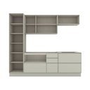 Ver imagem 3 de Cozinha Completa Fineze 6 Portas 6 Gavetas 100% MDF Areia Hp - Henn