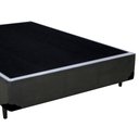 Ver imagem 6 de Cama Box Casal Sintético Sereneprime Cinza 138x188x40