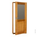 Ver imagem 5 de Folha de Porta 210x60cm Tauari Monaco S/ Vidro Mapaf