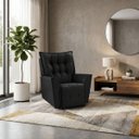 Ver imagem 1 de Poltrona do Papai Massageadora Reclinável Estofada Conforto Preto