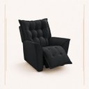 Ver imagem 4 de Poltrona do Papai Massageadora Reclinável Estofada Conforto Preto