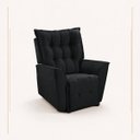 Ver imagem 3 de Poltrona do Papai Massageadora Reclinável Estofada Conforto Preto