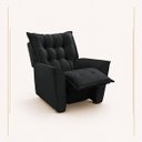 Ver imagem 2 de Poltrona do Papai Massageadora Reclinável Estofada Conforto Preto