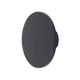 Arandela Eclipse Preta Led Facho Indireto 16cm 12w 3000k - 2
