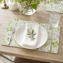 Ver imagem 5 de Kit 6 Lugares Americanos de Plástico Folhagem 43,5X28,5cm | Lyor