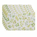 Ver imagem 3 de Kit 6 Lugares Americanos de Plástico Folhagem 43,5X28,5cm | Lyor
