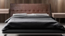Ver imagem 2 de CABECEIRA ESTOFADA DURASI 05 SUEDE AMASSADO MARROM QUEEN 160 X 60 cm RBL