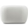 Poltrona Decorativa Orgânica para Sala Living Emery M05 Bouclê Creme - Lyam Decor - 6