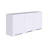 Armário Aéreo para Cozinha 3 Portas Cacau Itatiaia IP3-120 - 1
