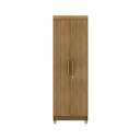 Ver imagem 1 de Armário Multiuso 60cm Sapateira 2 Portas 6 Prateleiras Ivo V01 - D'rossi
