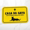 Ver imagem 5 de Tapete Porta Divertido Casa do Gato Capacho