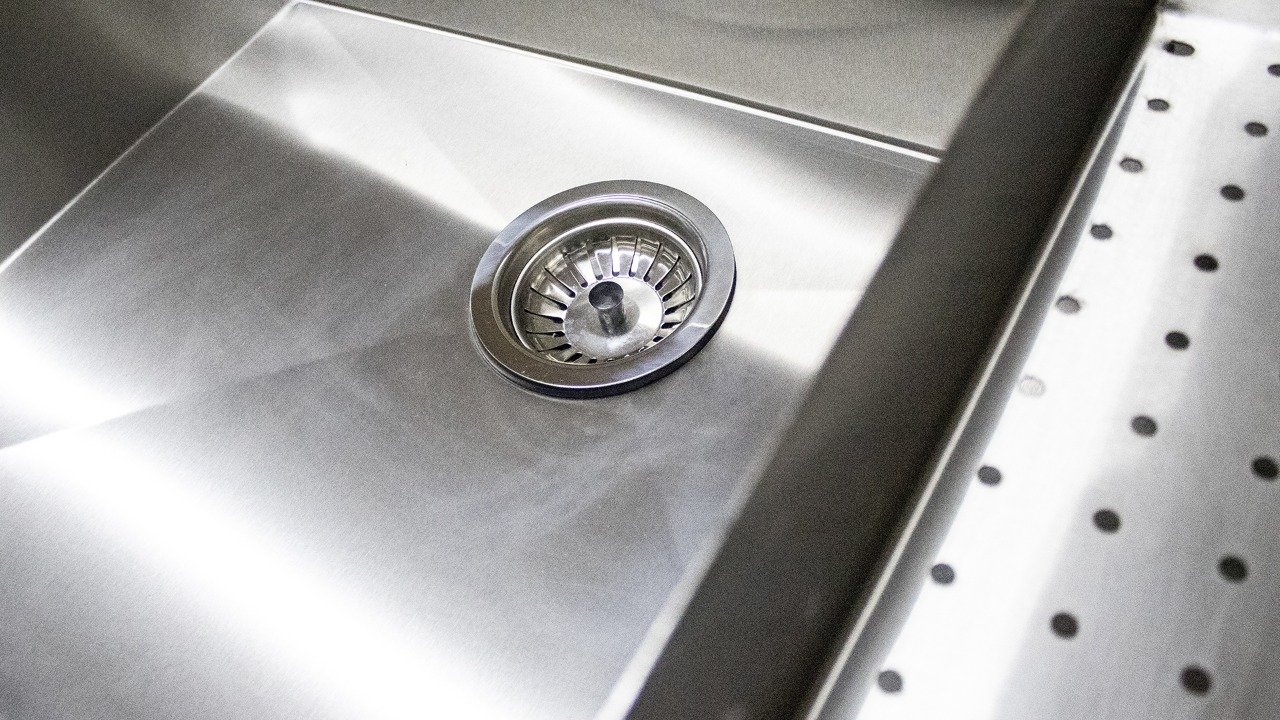 Cuba Para Pia Cozinha Válvula Inox Cesto Escorredor Funcional Gourmet Acessórios - 5