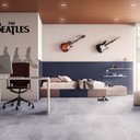 Ver imagem 2 de Piso Vinilico Colado Placa Sofisticato 2mm 25,1m² Ruffino Cinza/Lunar