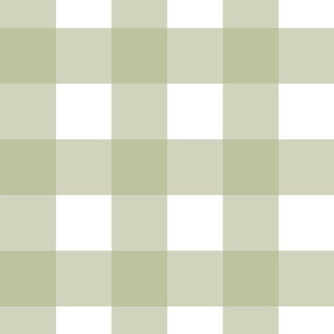 Papel de Parede Doce Estilo Xadrez Verde 81963