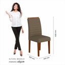 Ver imagem 7 de Mesa C/vidro Redonda 4 Cadeiras Manchester Cin/off/capu - M. Arapongas Cinamomo/off White/capucci