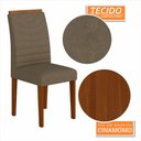 Ver imagem 6 de Mesa C/vidro Redonda 4 Cadeiras Manchester Cin/off/capu - M. Arapongas Cinamomo/off White/capucci