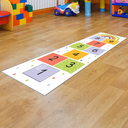 Ver imagem 5 de Adesivo de Chão Amarelinha Infantil Educativo e Divertido