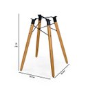 Ver imagem 2 de Estrutura Metal Madeira para Mesa Pés Palitos