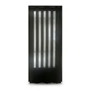 Ver imagem 3 de Porta Sanfonada de PVC 210cm x 72cm Plastporta Bcf Preto/com Translucido