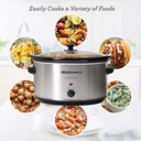 Ver imagem 3 de Elite Gourmet Mst-900v Panela Elétrica Slow Cooker 8,5l Aço Inoxidável