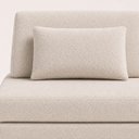 Ver imagem 2 de Sofá Infantil Modular Iterativo em Bouclê Cor Off White - 1 Módulo
