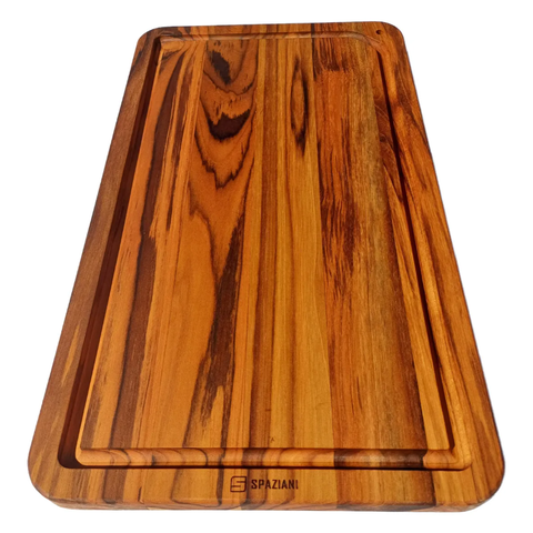Tabua para Corte / Churrasco - Grande - 54cm X 29cm - Teca