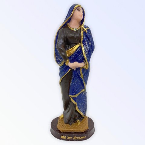 Escolha a Sua Imagem Católica em Resina Tamanho Médio:nossa Senhora Dores 16,5cm