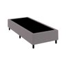 Base Cama Box Premium Solteiro Comum Cinza - 1