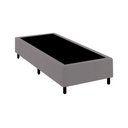 Ver imagem 1 de Base Cama Box Premium Solteiro Comum Cinza
