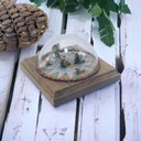 Ver imagem 2 de Mini Presépio Natal Estrela de Prata Sagrada Família