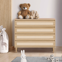Ver imagem 1 de Cômoda Infantil 4 Gavetas com Telinha Linha Paglia Quater