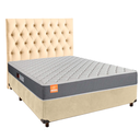 Ver imagem 1 de Cama Box + Colchão Casal D23 Pro Inducol + Cabeceira Estofada