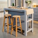 Ver imagem 1 de Ilha Gourmet Planejada Marselha CabeCasa MadeiraOriginals Azul/Sereno/Branco