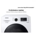 Ver imagem 4 de Lava e Seca Samsung Ecobubble 11kg Wd11a4453bw Branco 220v