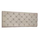 Ver imagem 1 de Cabeceira Painel Capitonê Solteiro 0,90m Jade Suede Bege