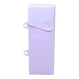 Pasta Fichário Injetado com 04 Argolas + Estojo Dello:lilás Pastel - 7
