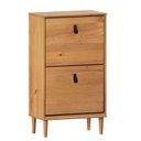 Ver imagem 7 de Sapateira Estreita Organizadora Madeira Mikka Compacta Tênis 44 Freijó Idimex