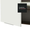 Ver imagem 6 de Armário Aéreo Madesa Stella 80 cm 2 Portas Rustic/Branco