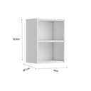 Ver imagem 3 de Armário Aéreo P/ Cozinha Evidence 7000 C/ 1 Porta Branco - Bertolini