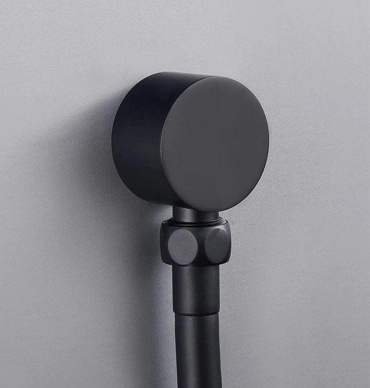 Cotovelo SAIDA DUCHA HIGIENICA PRETO FOSCO 1/2mm - - 5