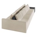 Ver imagem 7 de Sofá Ilha 4 Lugares Living 512cm Modulado Lary Bouclê Pu Pto K01 Cor Bege