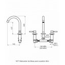 Ver imagem 3 de Misturador para Lavatório Mesa Dn15 Slim Perflex