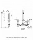 Ver imagem 3 de Misturador para Lavatório Mesa Dn15 Slim Perflex