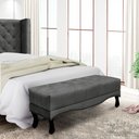 Ver imagem 3 de Puff Recamier Retro Vic 160cm Suede 1104 Ezz 1104