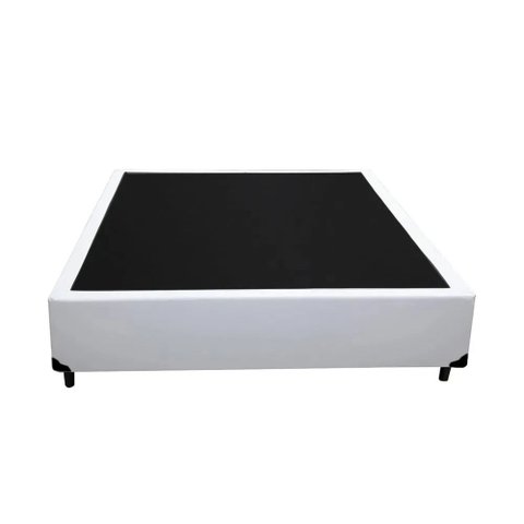 Base Casal Branca com Colchão Airtech Springpocket da Ortobom