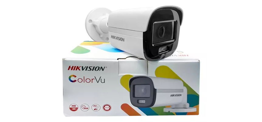 Câmera de Segurança Hikvision Ds-2ce10df0t-pf 2.8mm Color Vu com Resolução de 2mp Visão Noturna Colo - 2