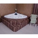 Ver imagem 2 de Banheira Hidromassagem Astra Innovare Super Luxo 159cmx210cmx59cm - 08 Jatos Gel Coat P3 Sem Aqueced