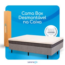 Cama Fastbox King Size Serenelife - Tecido Alpha 56 - 6