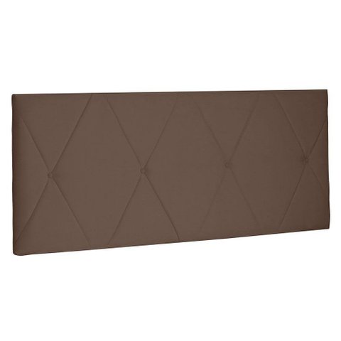 Cabeceira Painel Casal 1,40m Aquilla Suede Caramelo