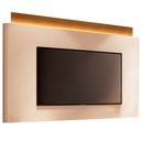 Ver imagem 6 de Conjunto Painel Nobre C/led e Bancada Ária Tv até 85 Polegadas Off White/cinamomo G26 - Hb Móveis
